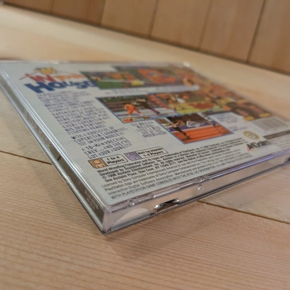 WWF In Your House PlayStation Game Used PlayStation Aklaim